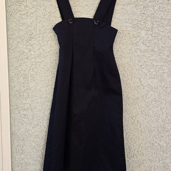 Bettie Page Las Vegas Pencil Suspender Dress - Picture 2 of 7